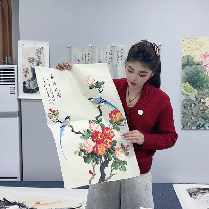 国画国画作品纯手绘