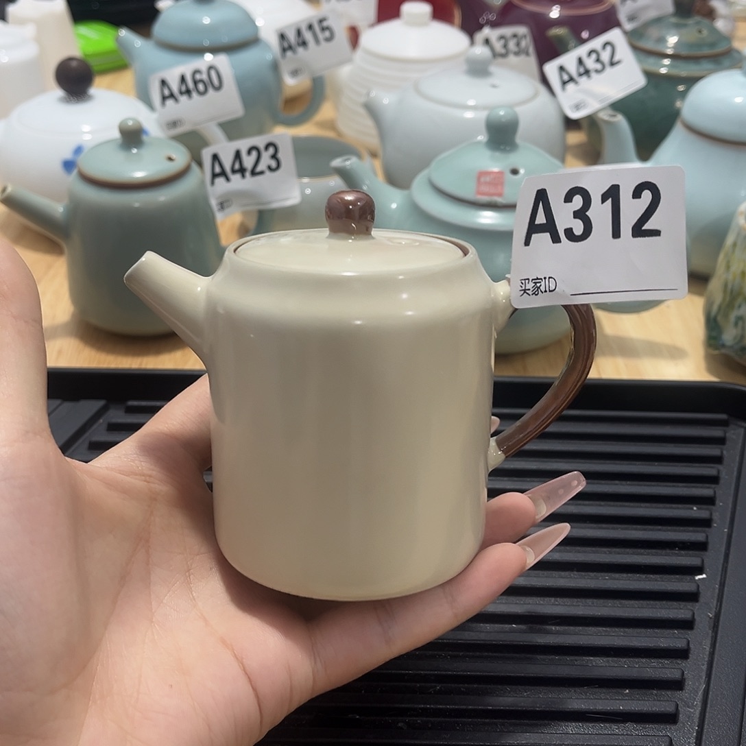 瓷片茶摆件工艺品摆件666