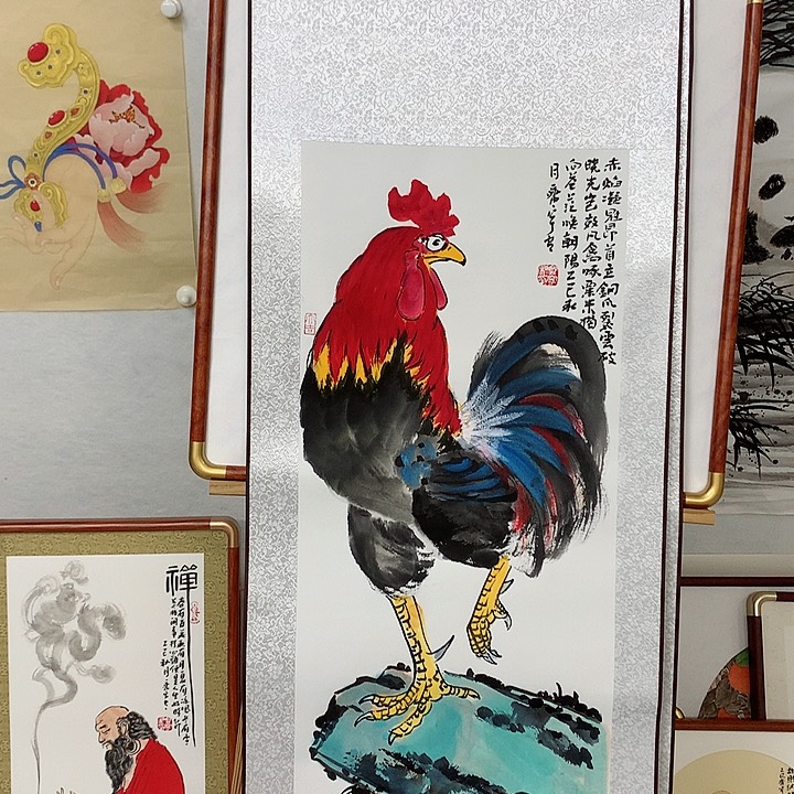 国画公鸡11111111