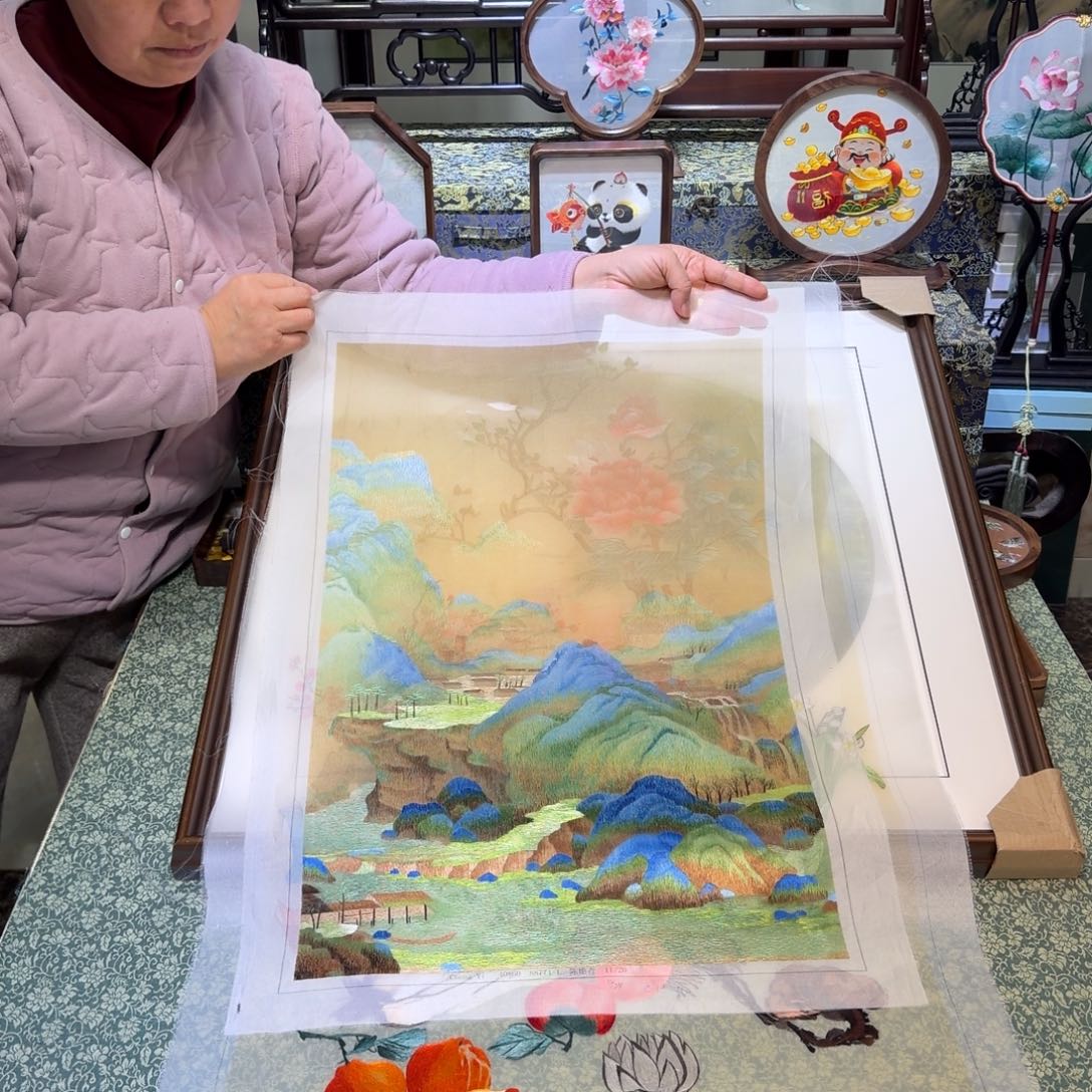 刺绣手工苏绣工艺