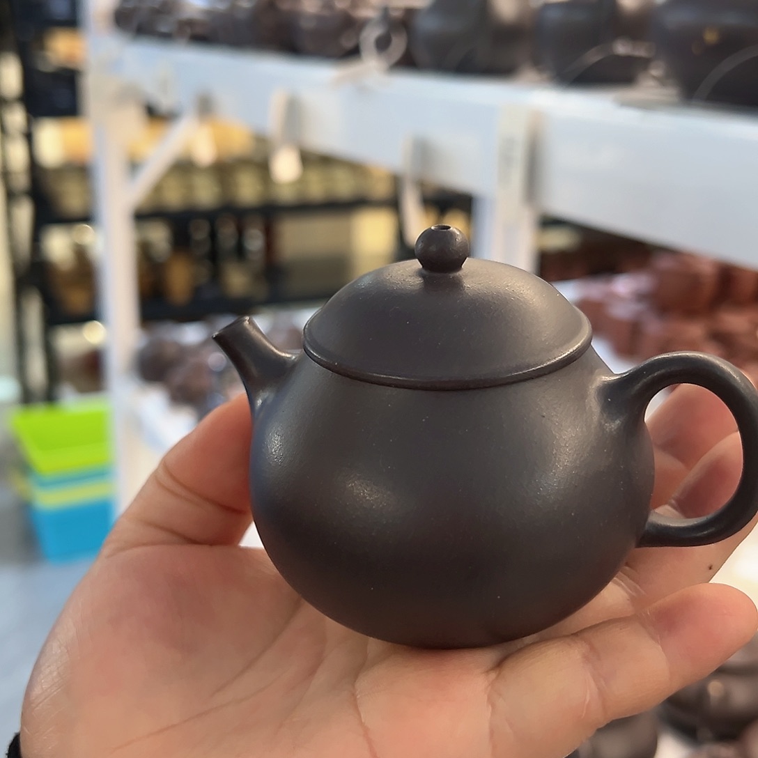 紫砂茶壶黄龙山原矿天青130