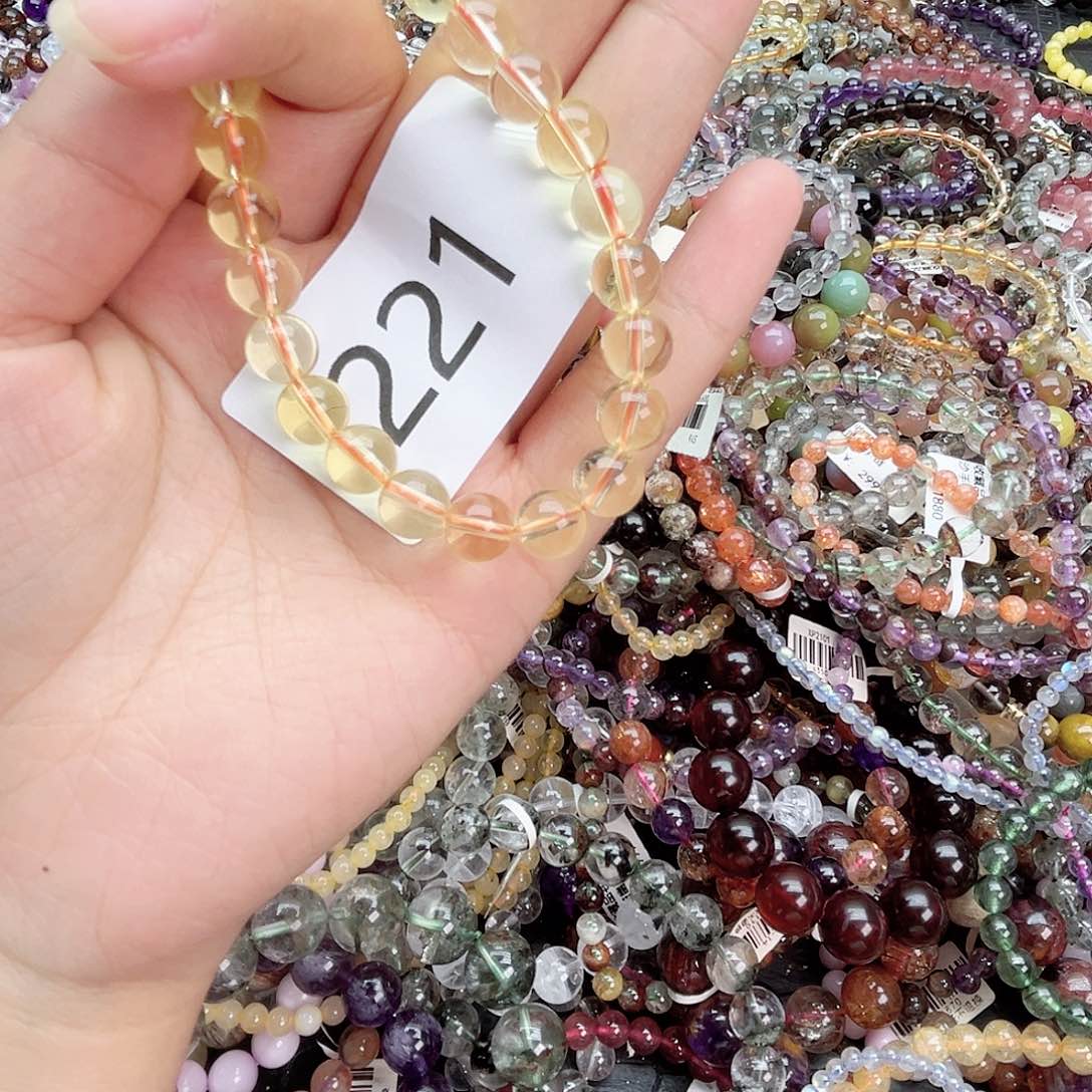 水晶手链未镶嵌手链