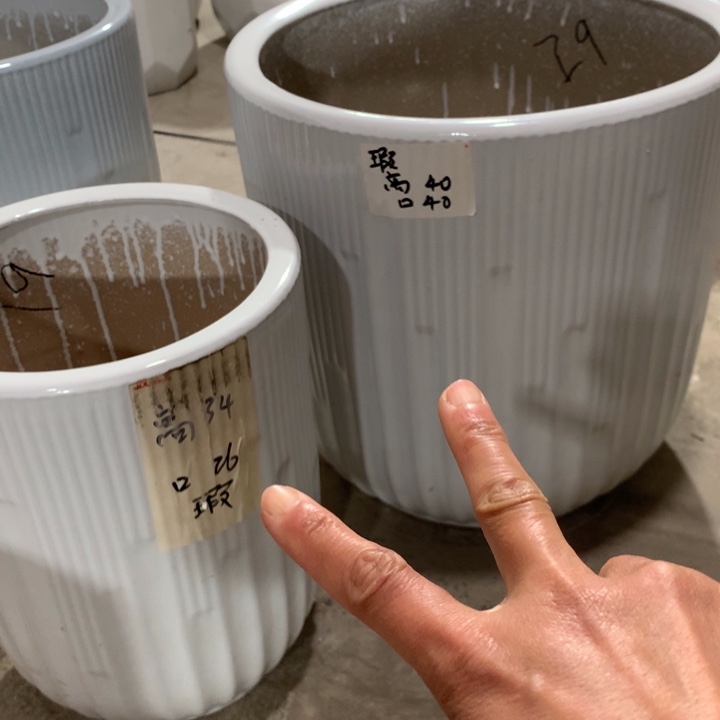 【闪购商品】红陶高温陶瓷花盆默认瑕疵