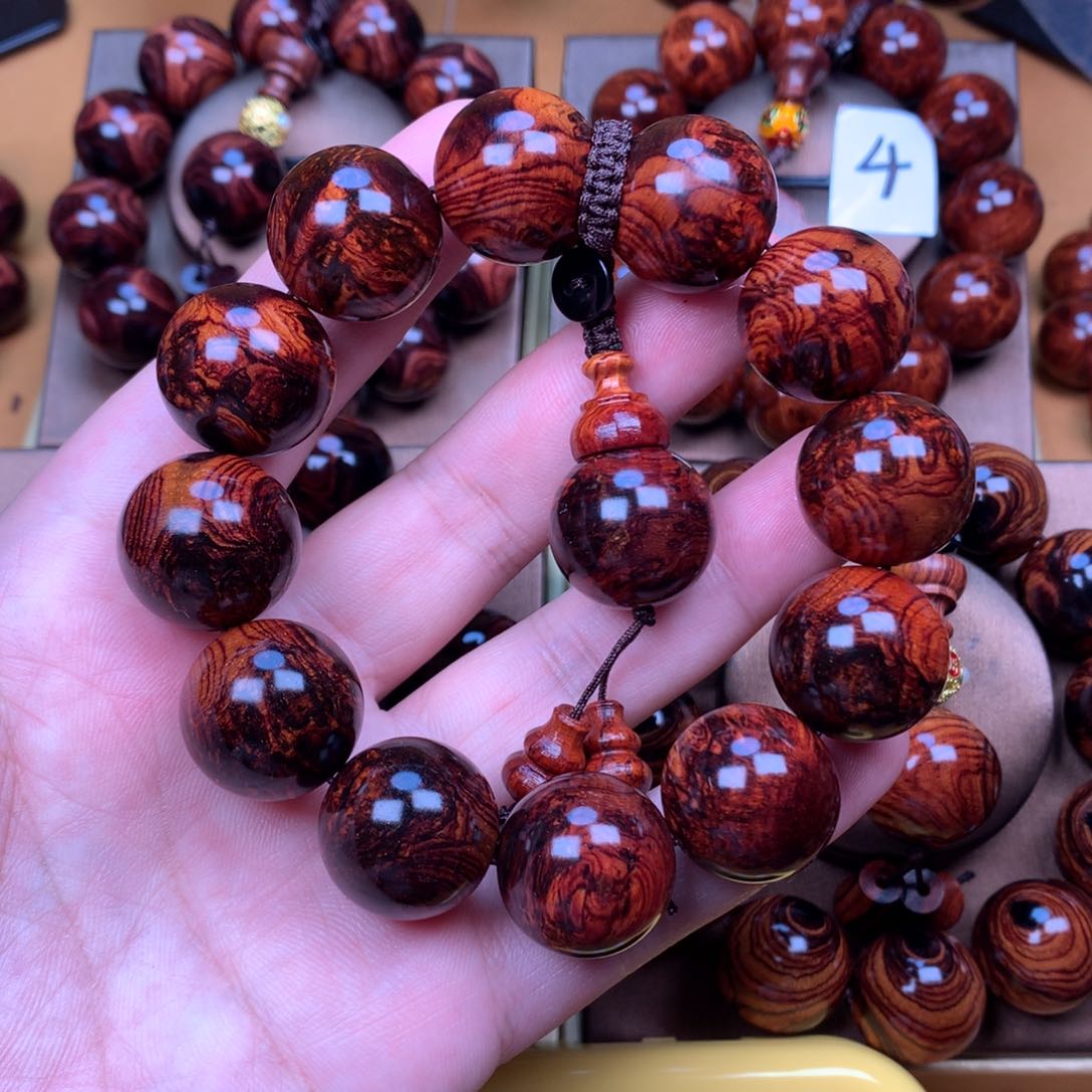 黄花梨/降香黄檀黄花梨手串2.0