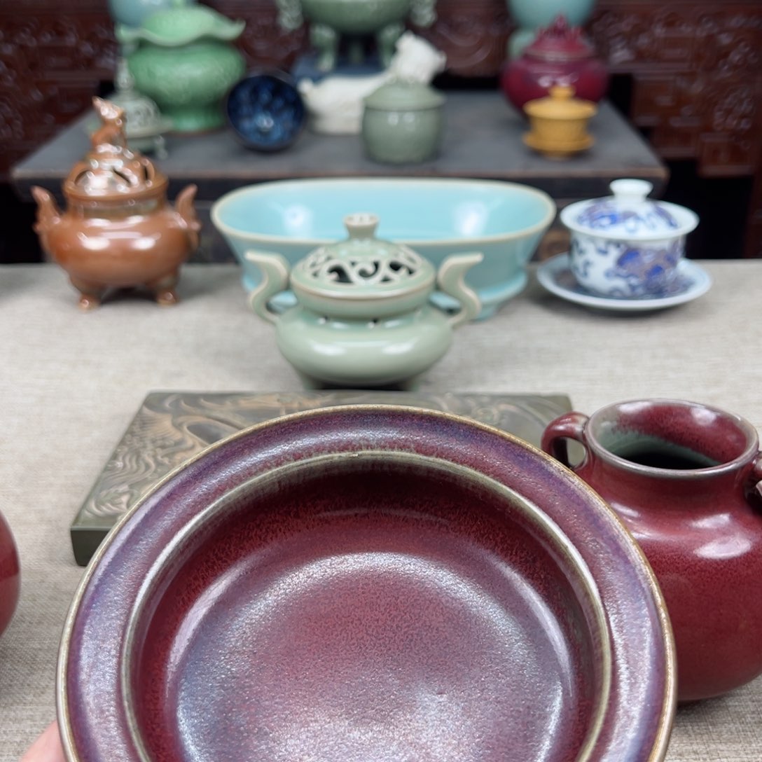 陶瓷艺术钧瓷摆件陶瓷艺术钧瓷摆件