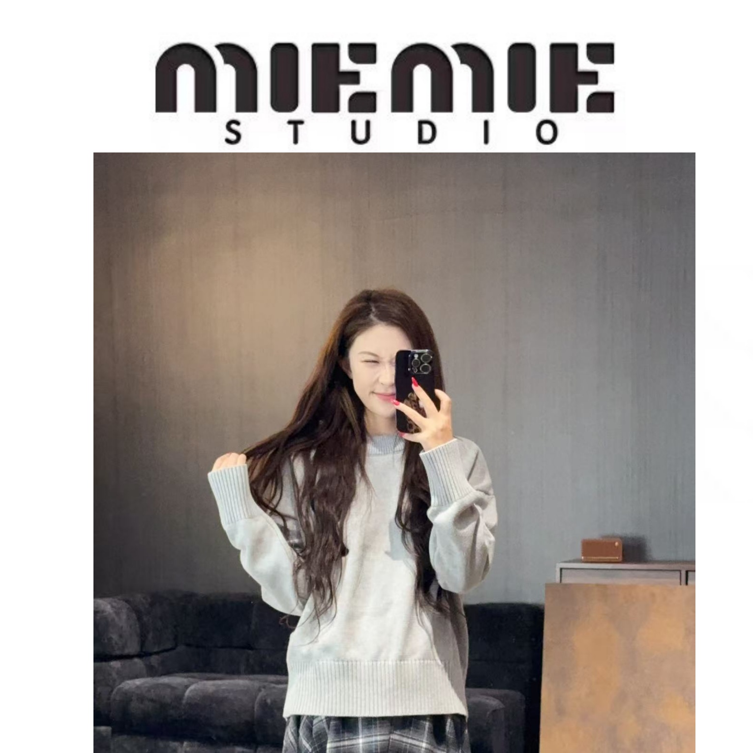 【爱空心】爱心爱心biubiubiu毛衣