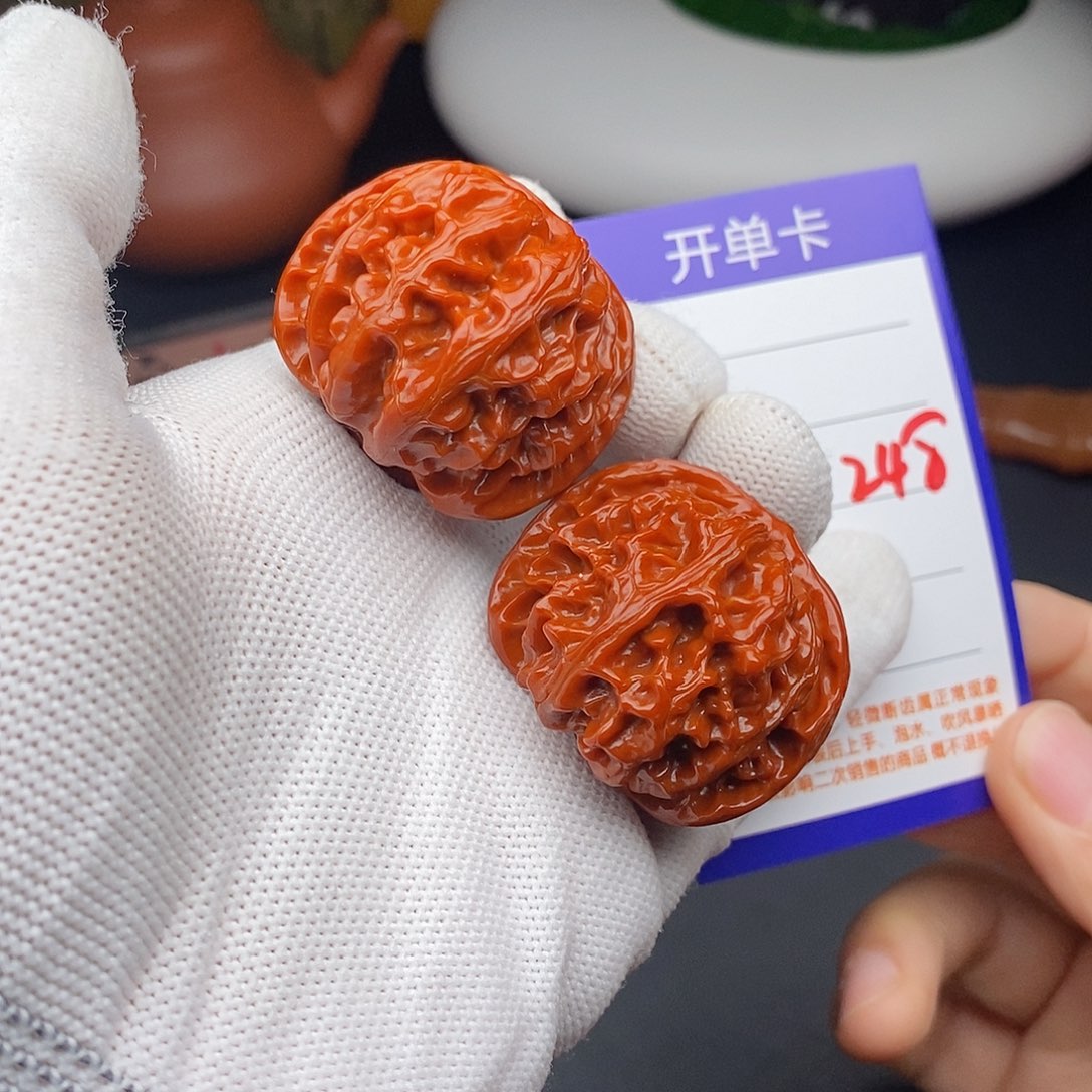 把件文玩核桃39苹果园248