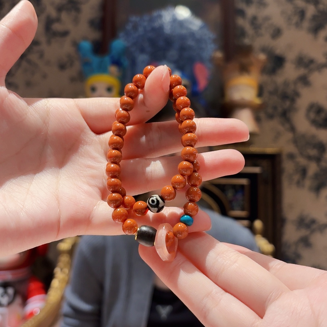 南红玛瑙未镶嵌手串