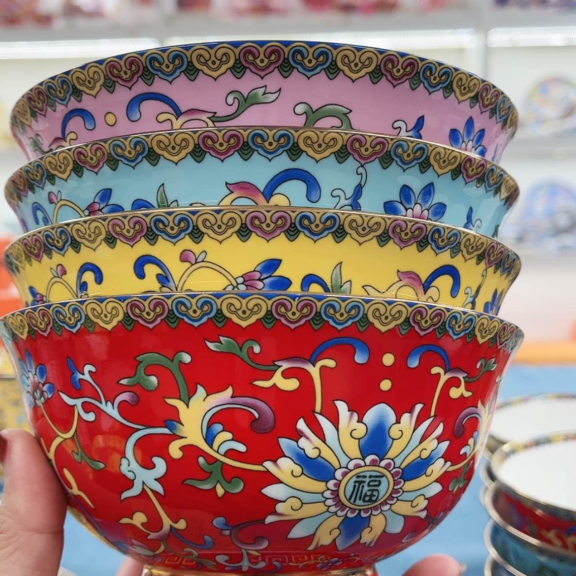 【闪购商品】骨瓷6寸4个…………………………