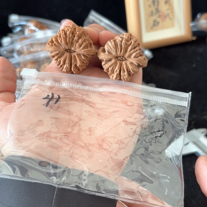 文玩核桃吊坠星***河南将