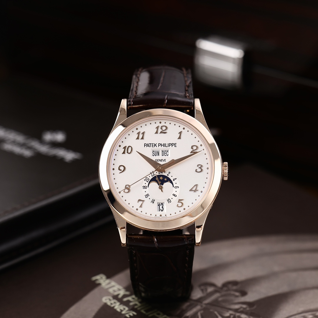 95新 Patek Philippe/百达翡丽 5396R玫瑰金 38.5mm  2017年保卡