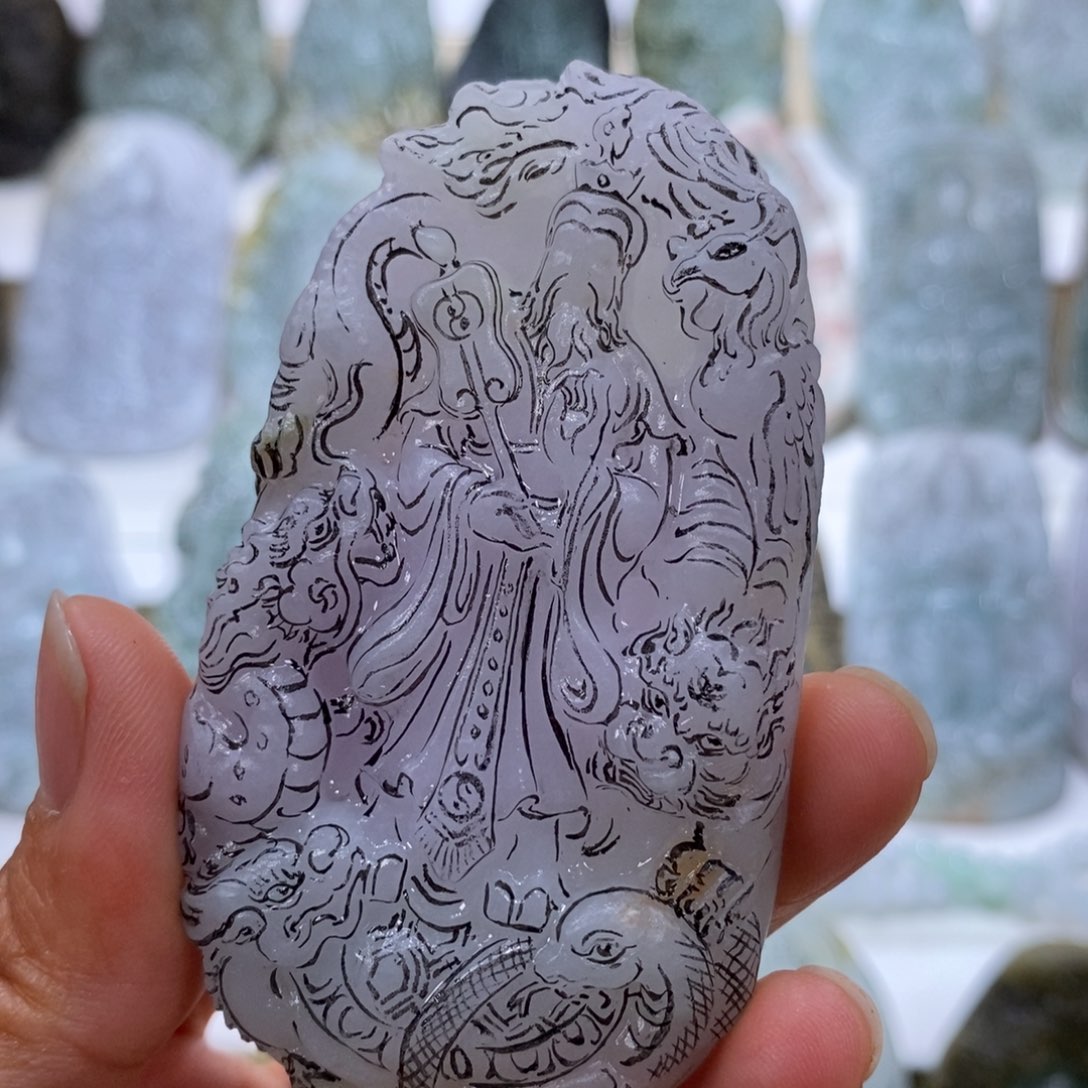 未镶嵌定制翡翠乾*