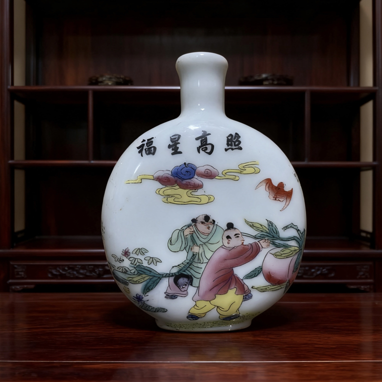 麦麦直播专用陶瓷创意瓶