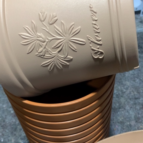 树脂3个中号粉色无托