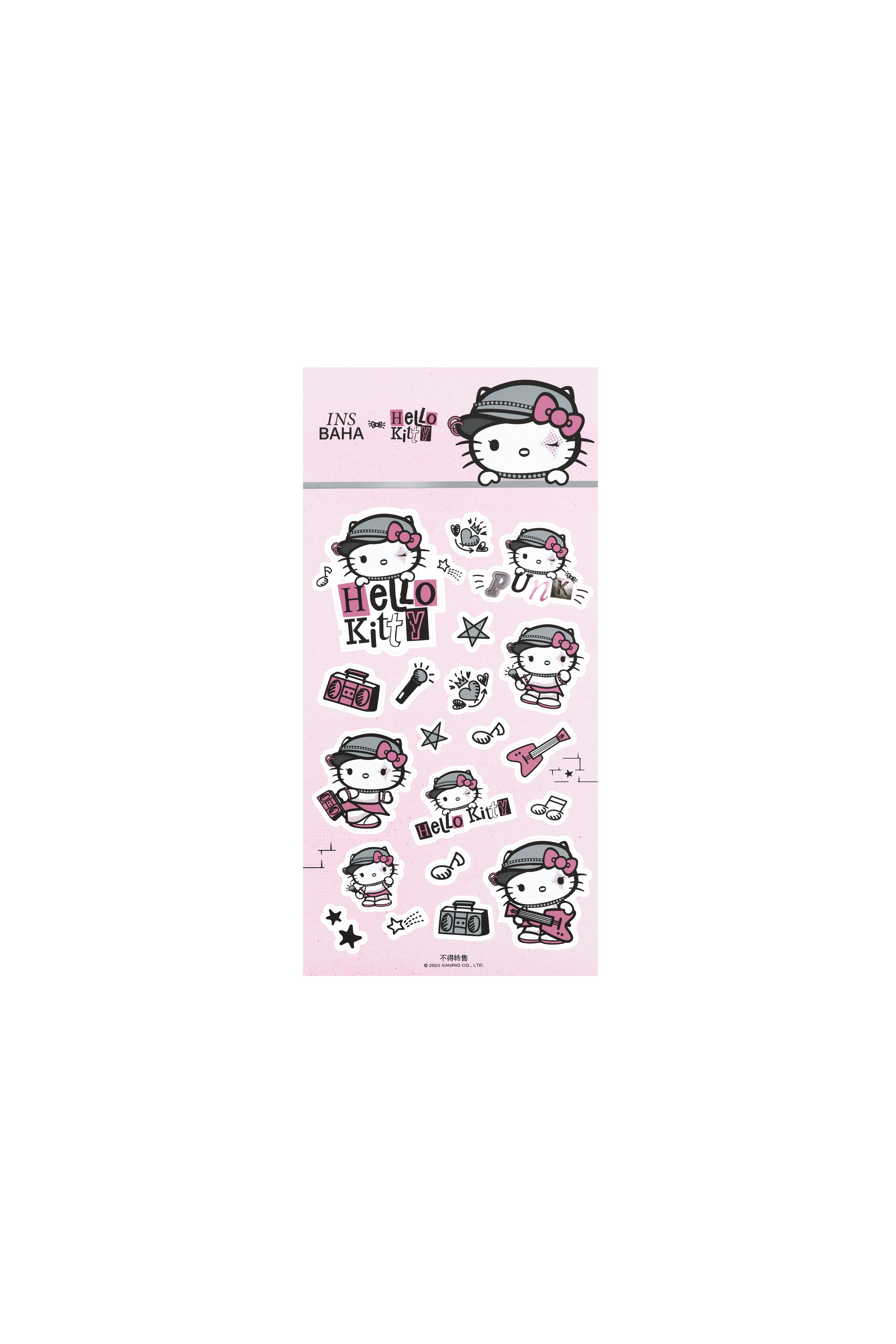 HelloKitty联名贴纸