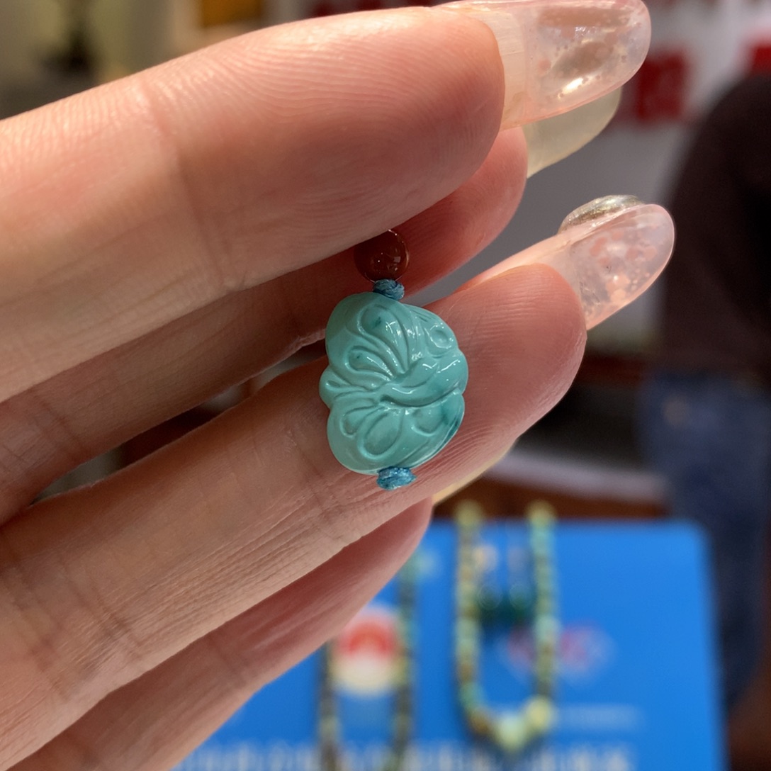 绿松石未镶嵌配饰