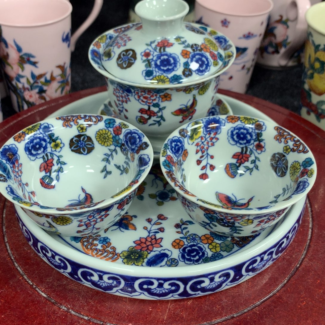 萍***儿陶景德镇陶瓷 碗 盘 杯 壶 碟 各种……