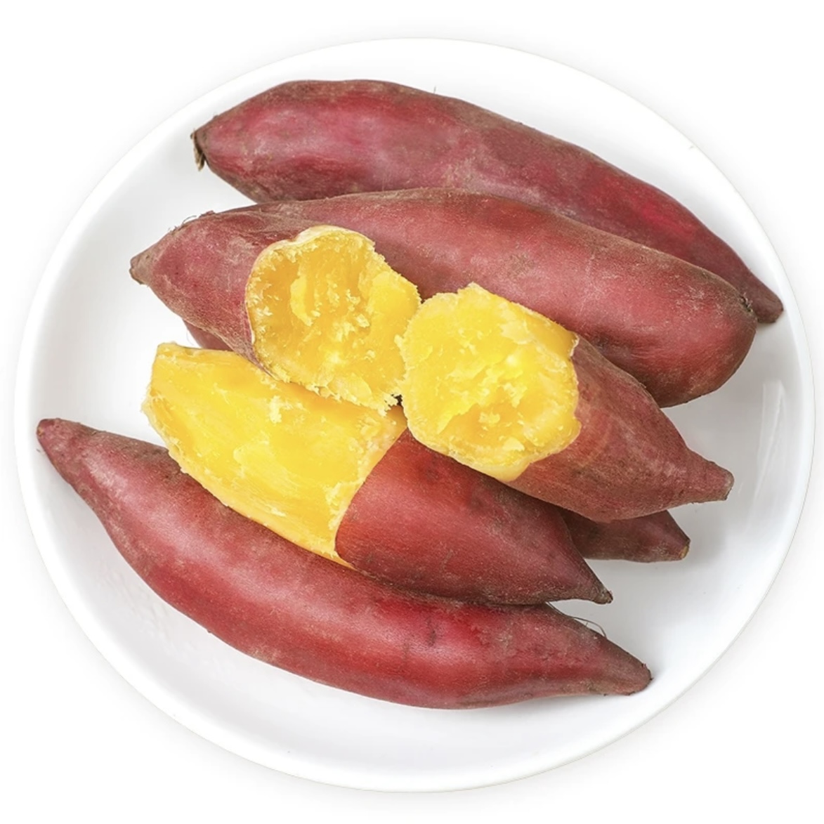 农食谷【中果】农食谷天目小香薯粉糯板栗沙地红薯5斤装生鲜 图片 1