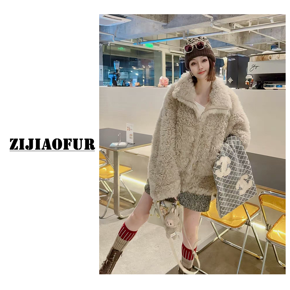 “暮色松林”托斯卡纳皮毛一体｜25新品休闲美杜莎皮草LULU-25181