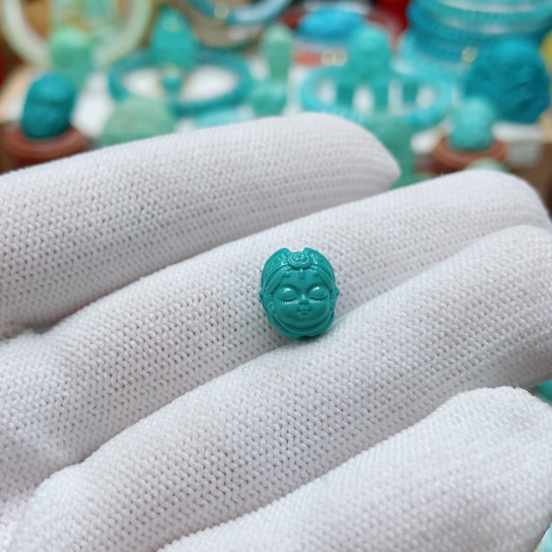 绿松石未镶嵌扎基拉姆