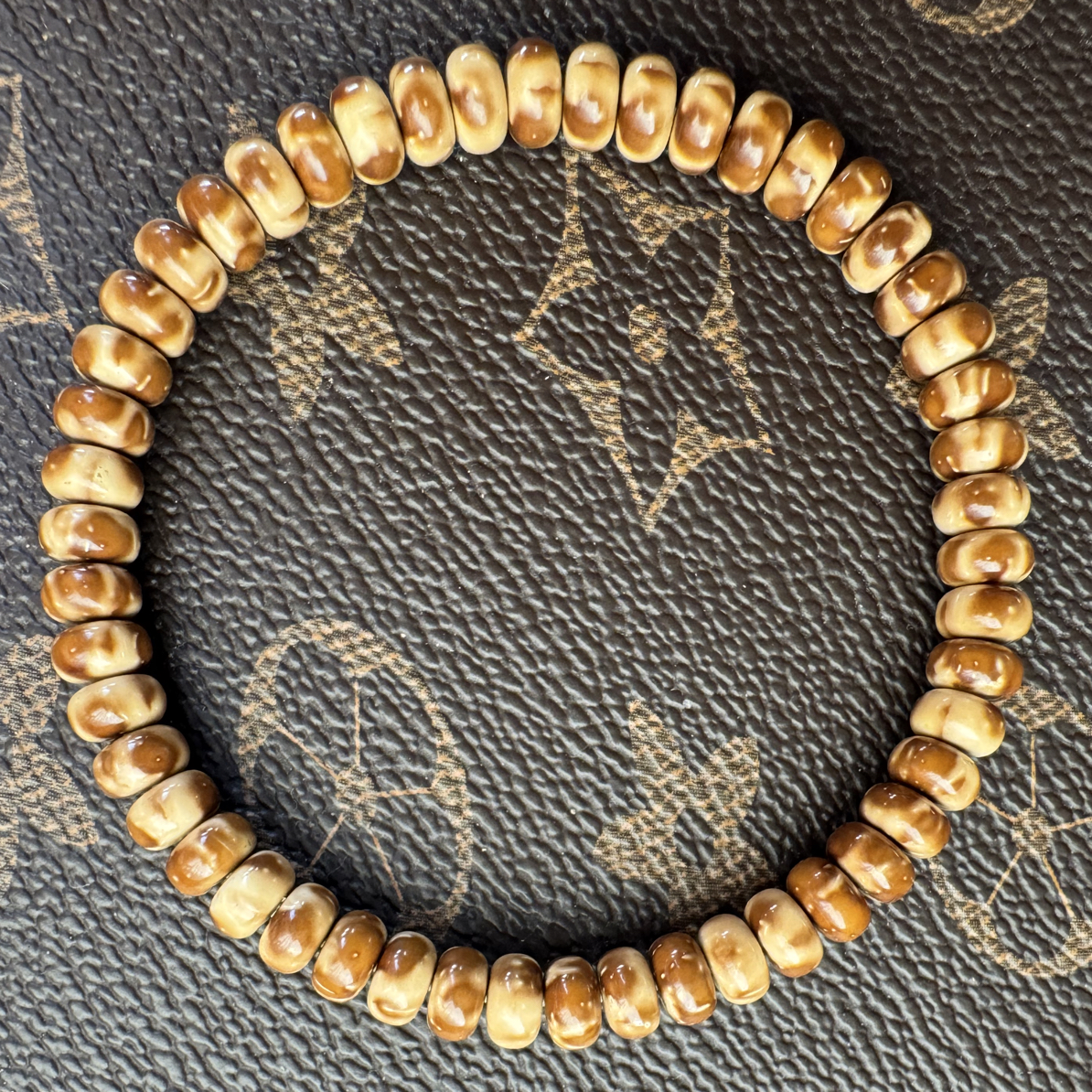 算盘珠实心鼠纯肉花皮紫金鼠手串6.8