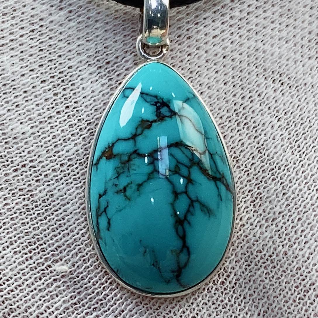 绿松石配饰银S925镶嵌