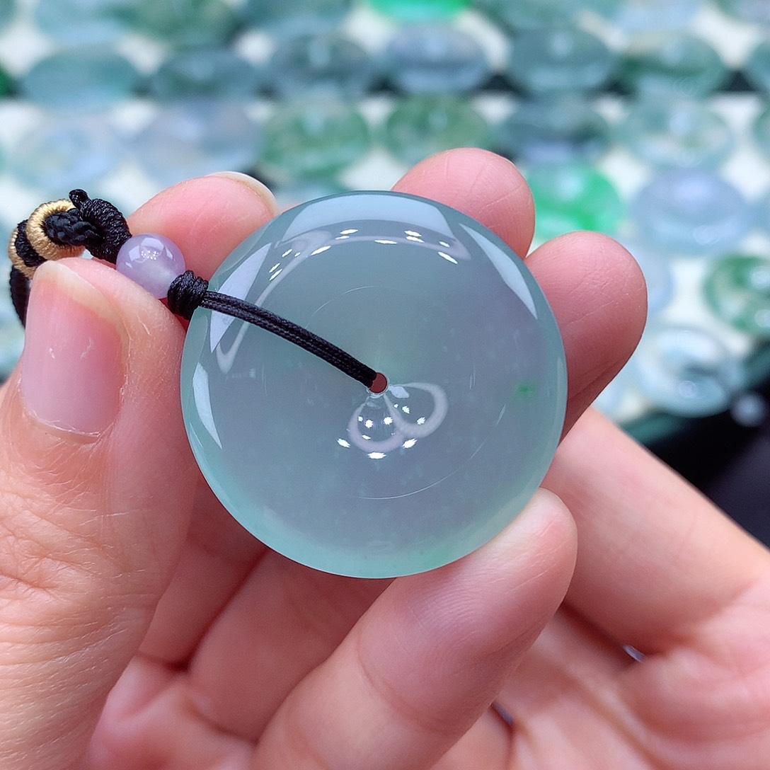 颈饰未镶嵌翡翠编号50-尺寸29.5/5.8