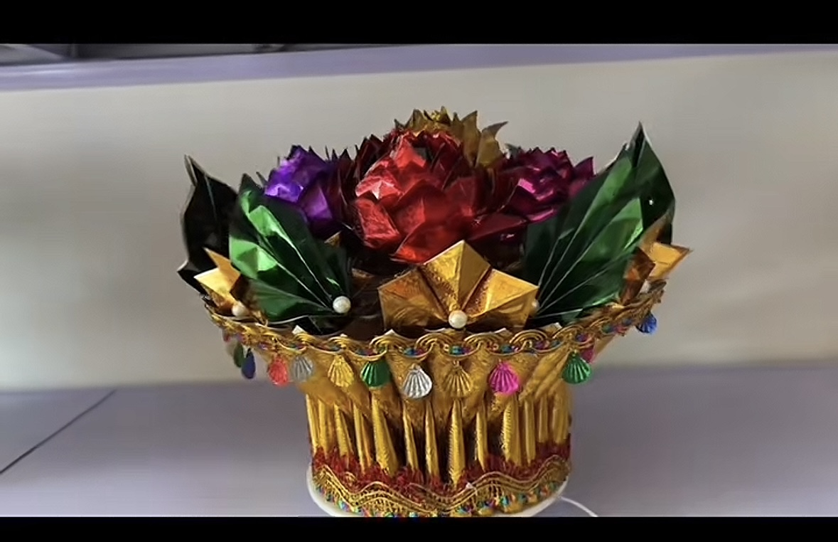 聚鑫阁  五七花材料包背胶创意DIY摆件