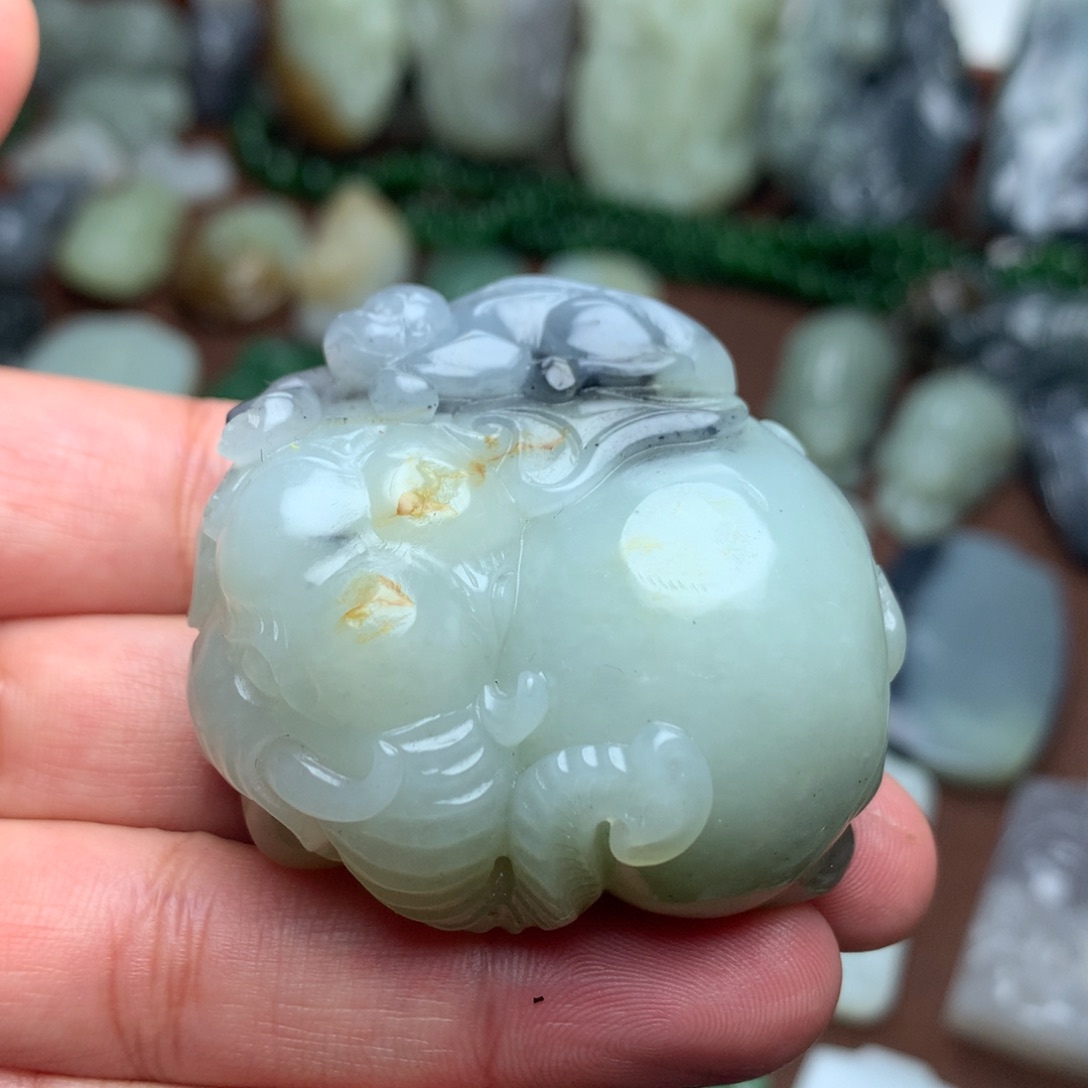 和田玉挂件未镶嵌