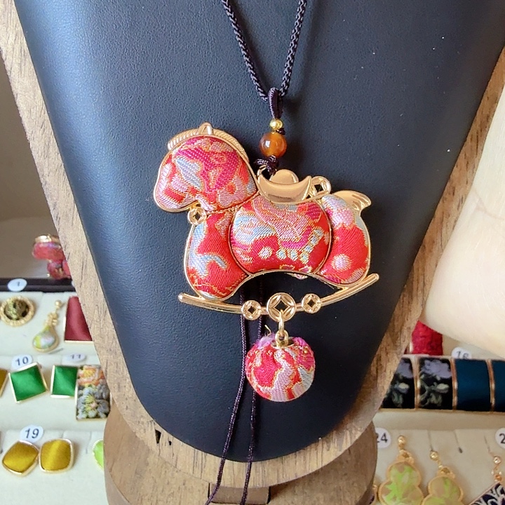 琉璃纯铜合金小马