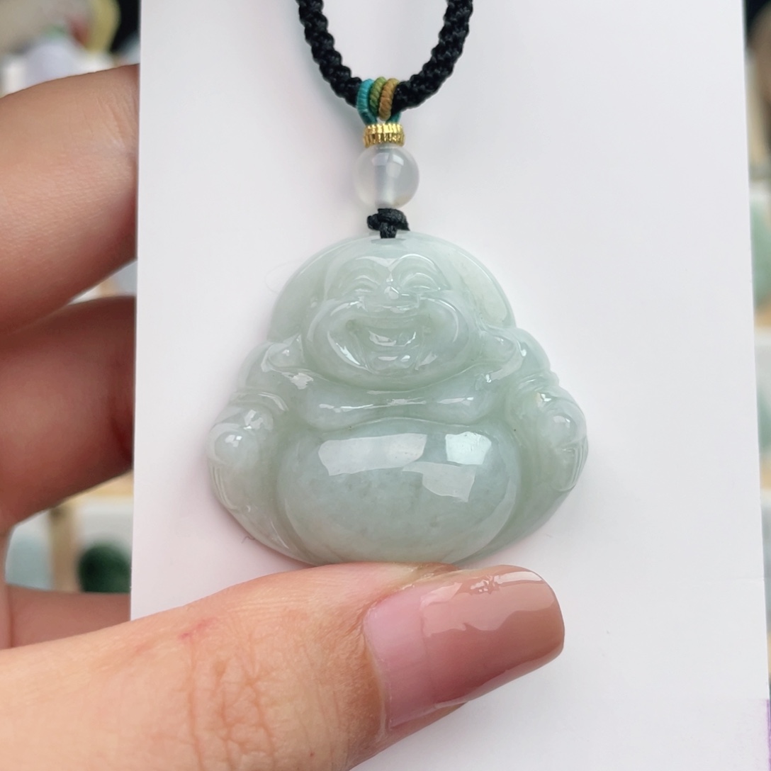 颈饰未镶嵌翡翠佛公