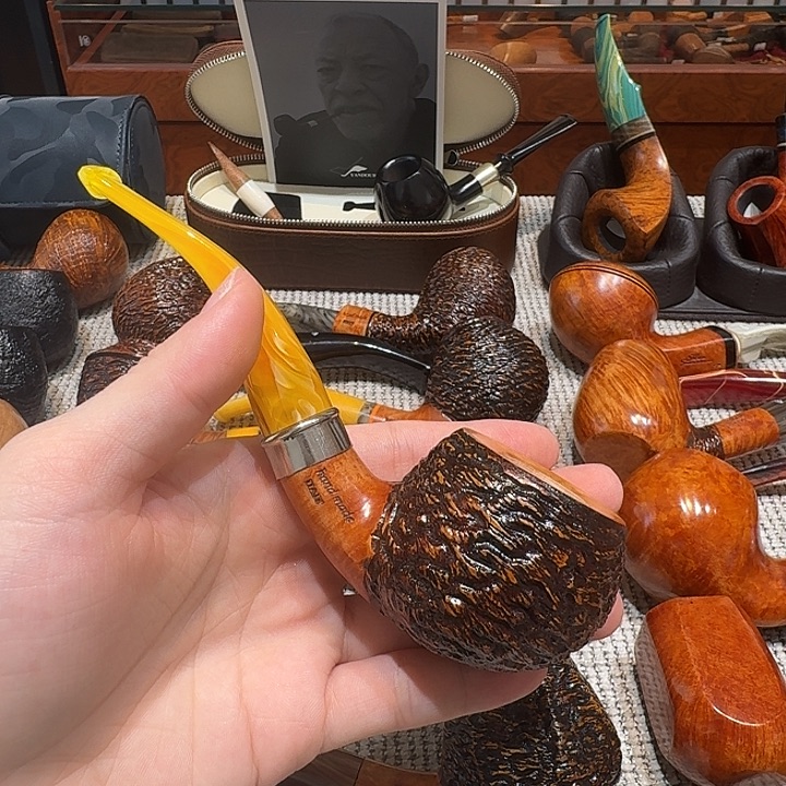 小***象意大利史蒂芬手工烟斗