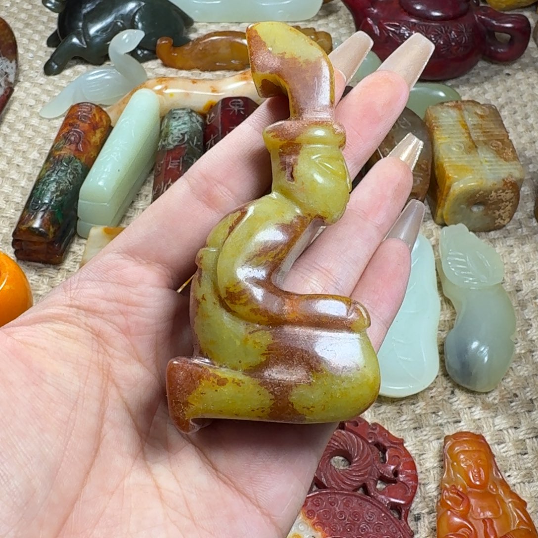 吊坠白玉菩提挂件