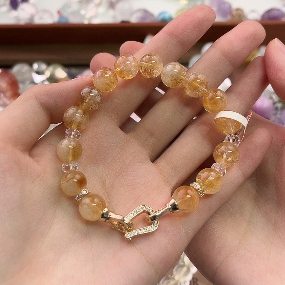 手链未镶嵌黄晶9-10mm