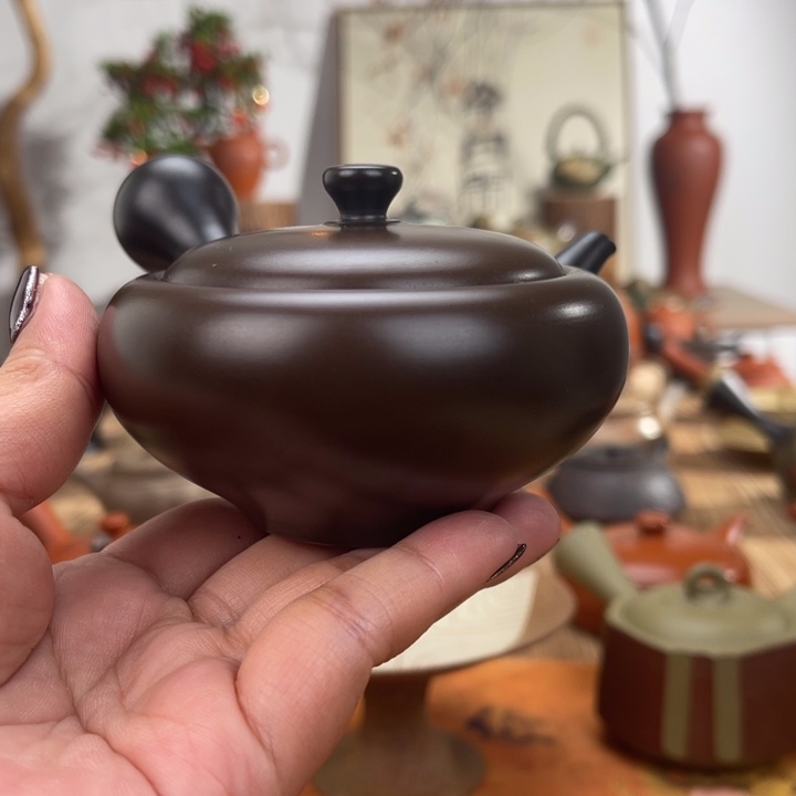 时*常滑昭邨手作茶壶