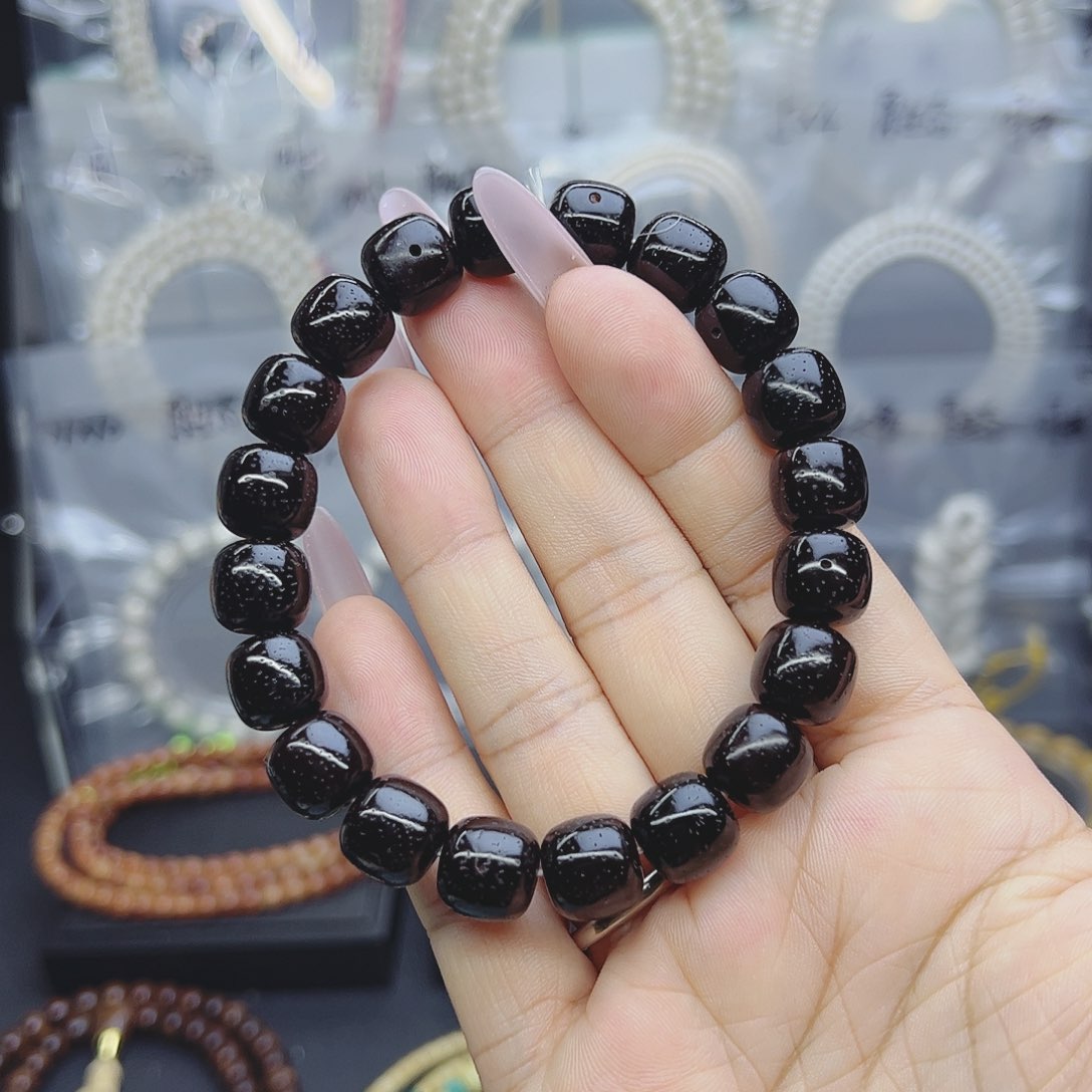 星月菩提吊坠山****具11.5黑金星月菩提