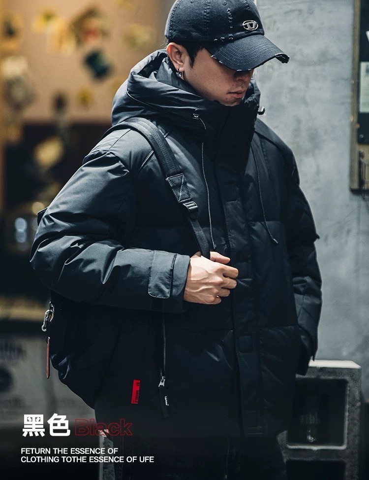 AW「“镇店之宝”HHR極寒拒水90鸭绒」立体轮廓极简高充绒羽绒服-5538