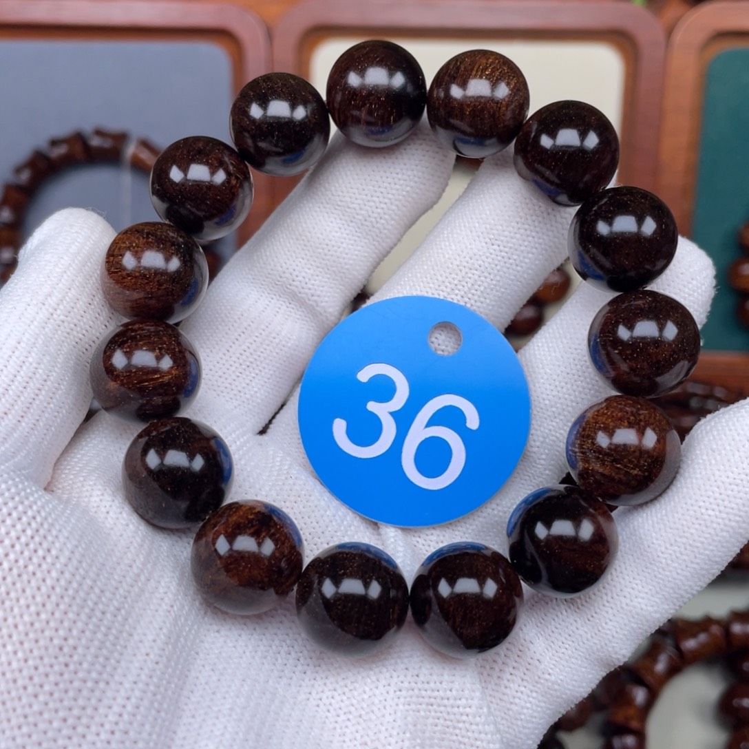 贡木手串/手链1.5圆珠