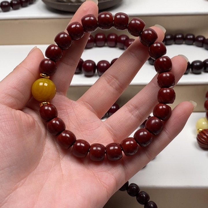 核桃手串/手链@***李猴头雕刻