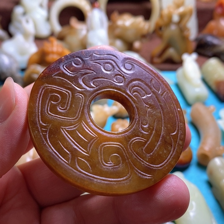 和田玉挂件未镶嵌