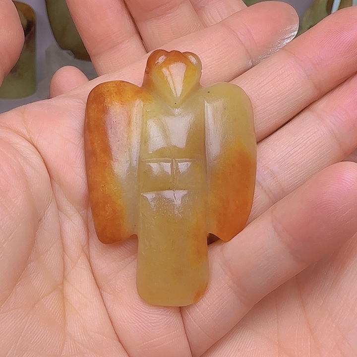 和田玉吊坠(不含链)未镶嵌藏**下