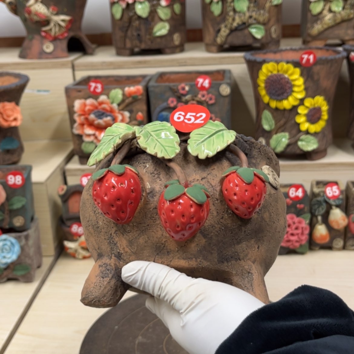 【闪购商品】紫砂花盆652号口径13外高12.5