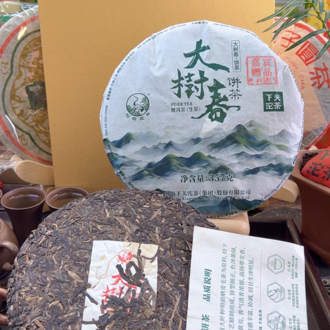 2024年下关大树春357克生茶