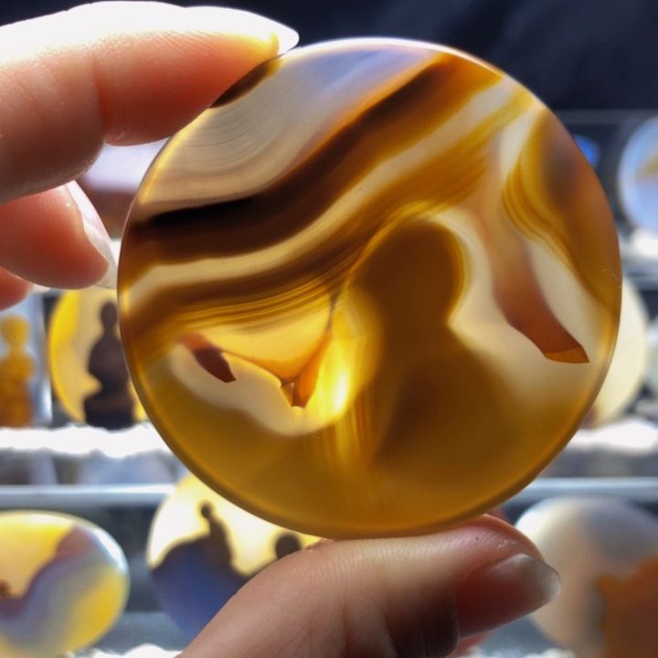 合金玛瑙/玉髓珠宝奇石34