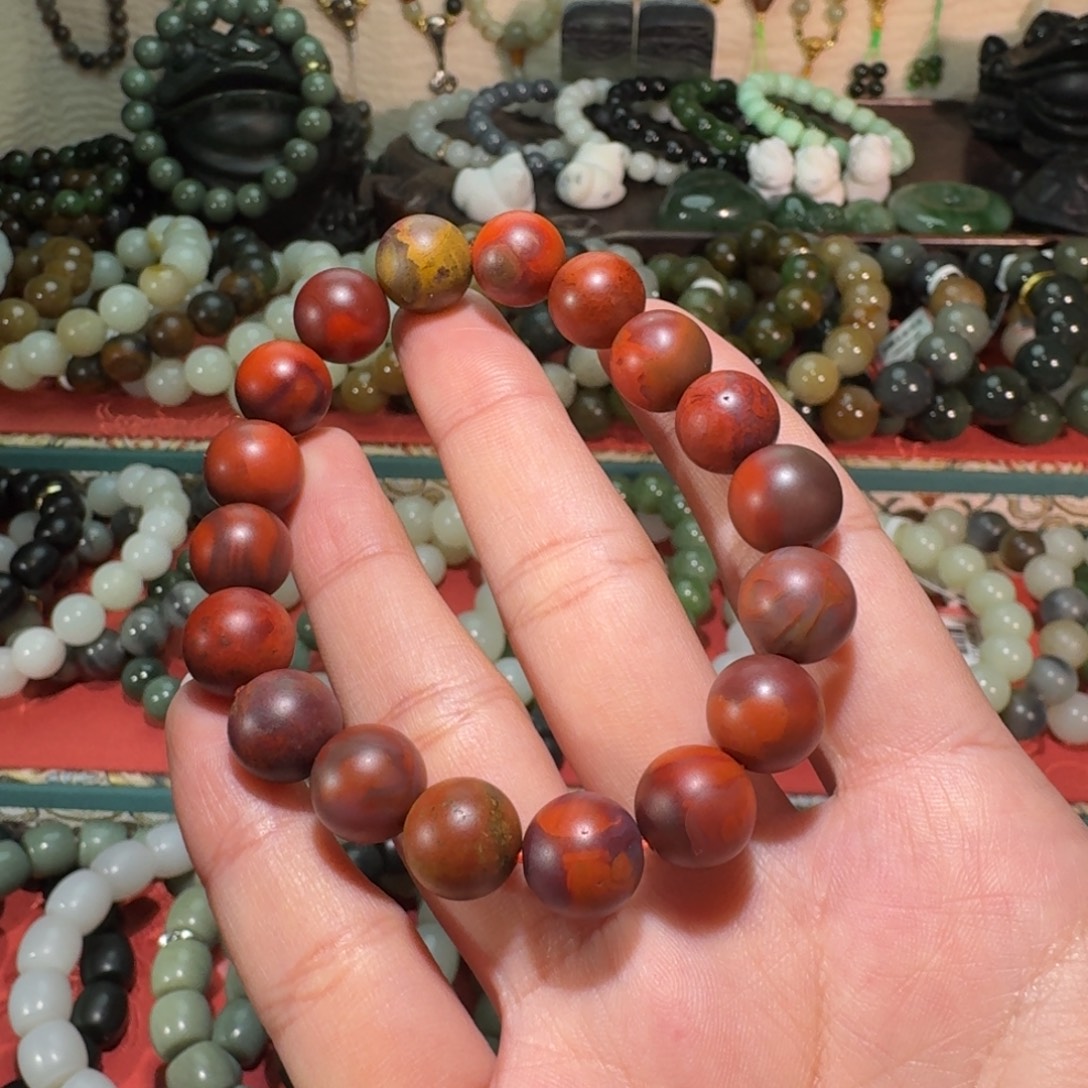 ※***※和田玉未镶嵌手链