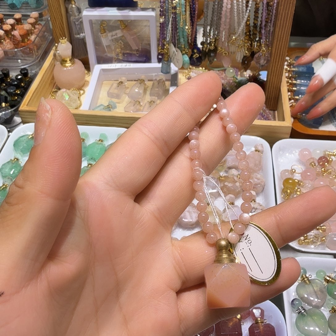 H***a未镶嵌戒指烟晶粉