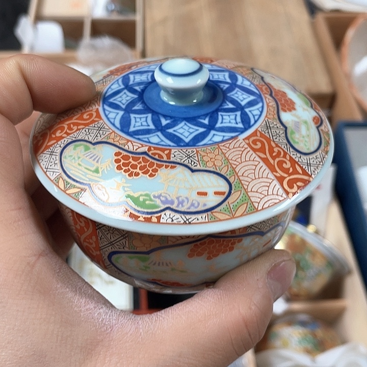 瓷片018 一人直播，看品直播间说序号