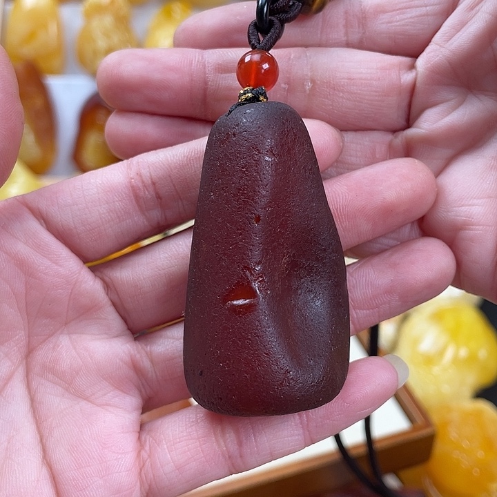 蜜蜡项链未镶嵌24.7克