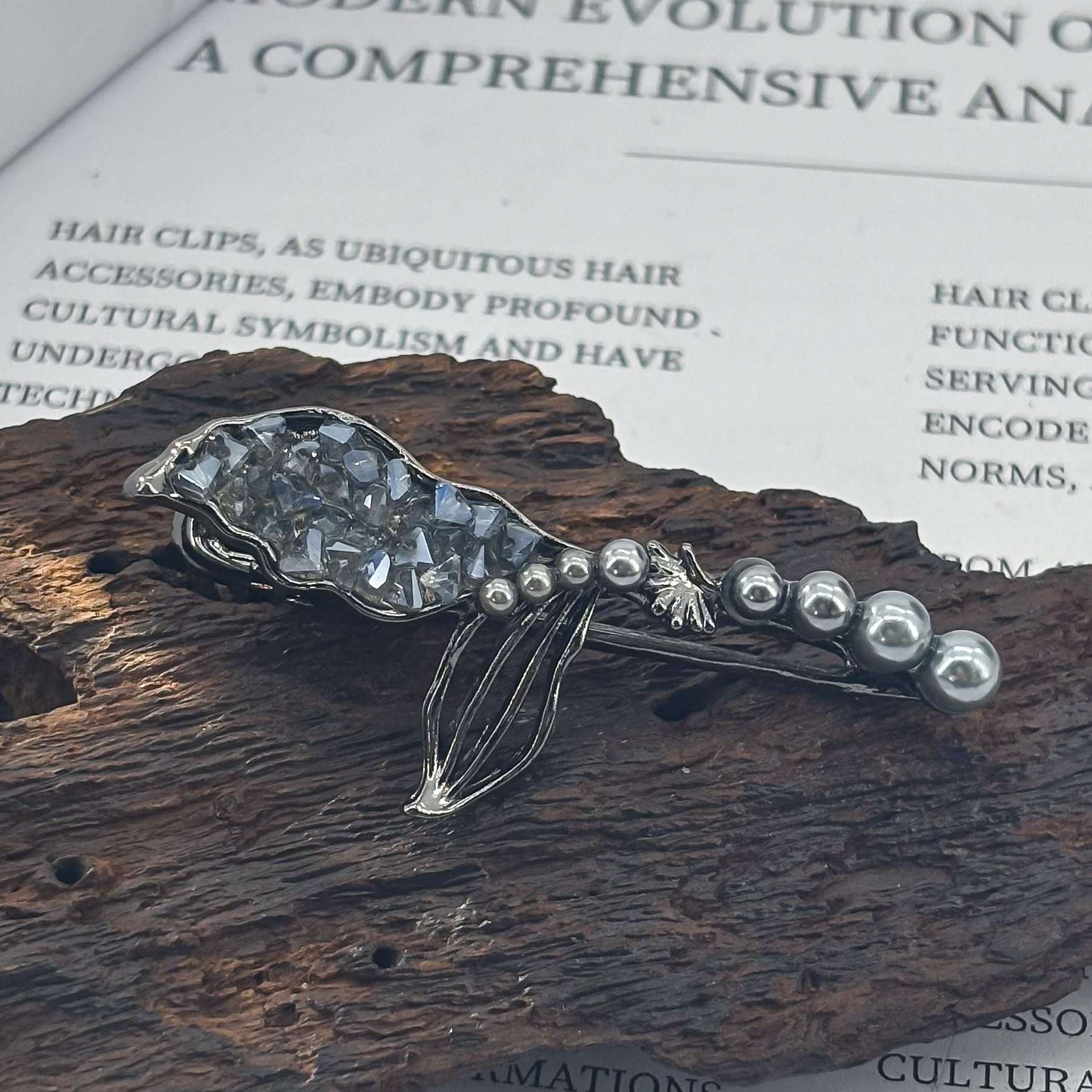 1015简约鱼尾弹簧夹