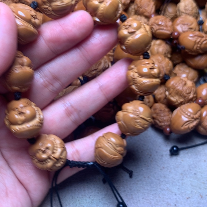 橄榄核手串/手链头一次